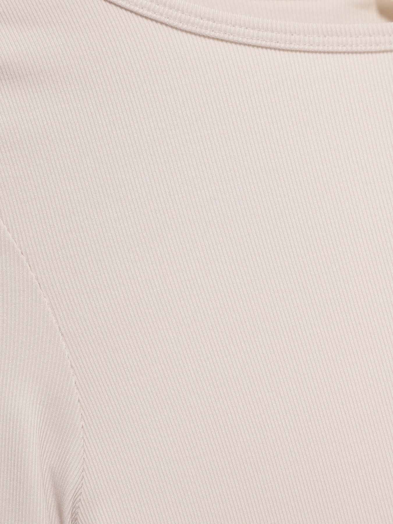 Лонгслив H&M модель 0455086_с.бежевий Фото