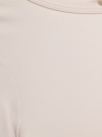 Лонгслив H&M модель 0455086_с.бежевий Фото