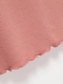 Лонгслив H&M модель 0456042_рожевий Фото