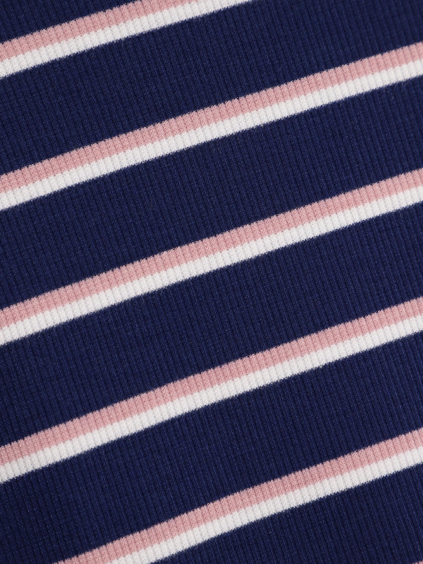 Лонгслив H&M модель 0456042_т.синій комб. Фото