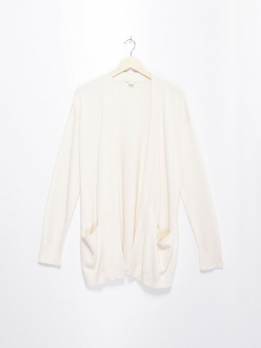 Кардиган H&M модель 0460302_білий Фото