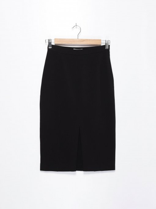 Юбка мини H&M модель 0461973_чорний Фото