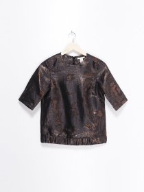 Футболка H&M модель 0468068_т.синій комб. Фото