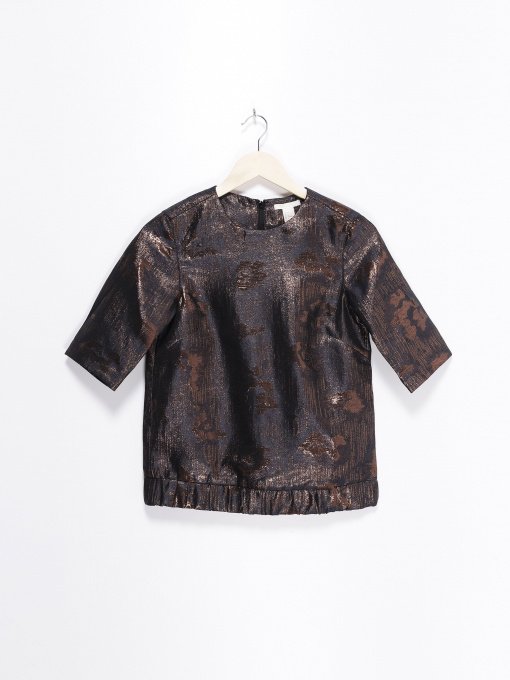 Футболка H&M модель 0468068_т.синій комб. Фото