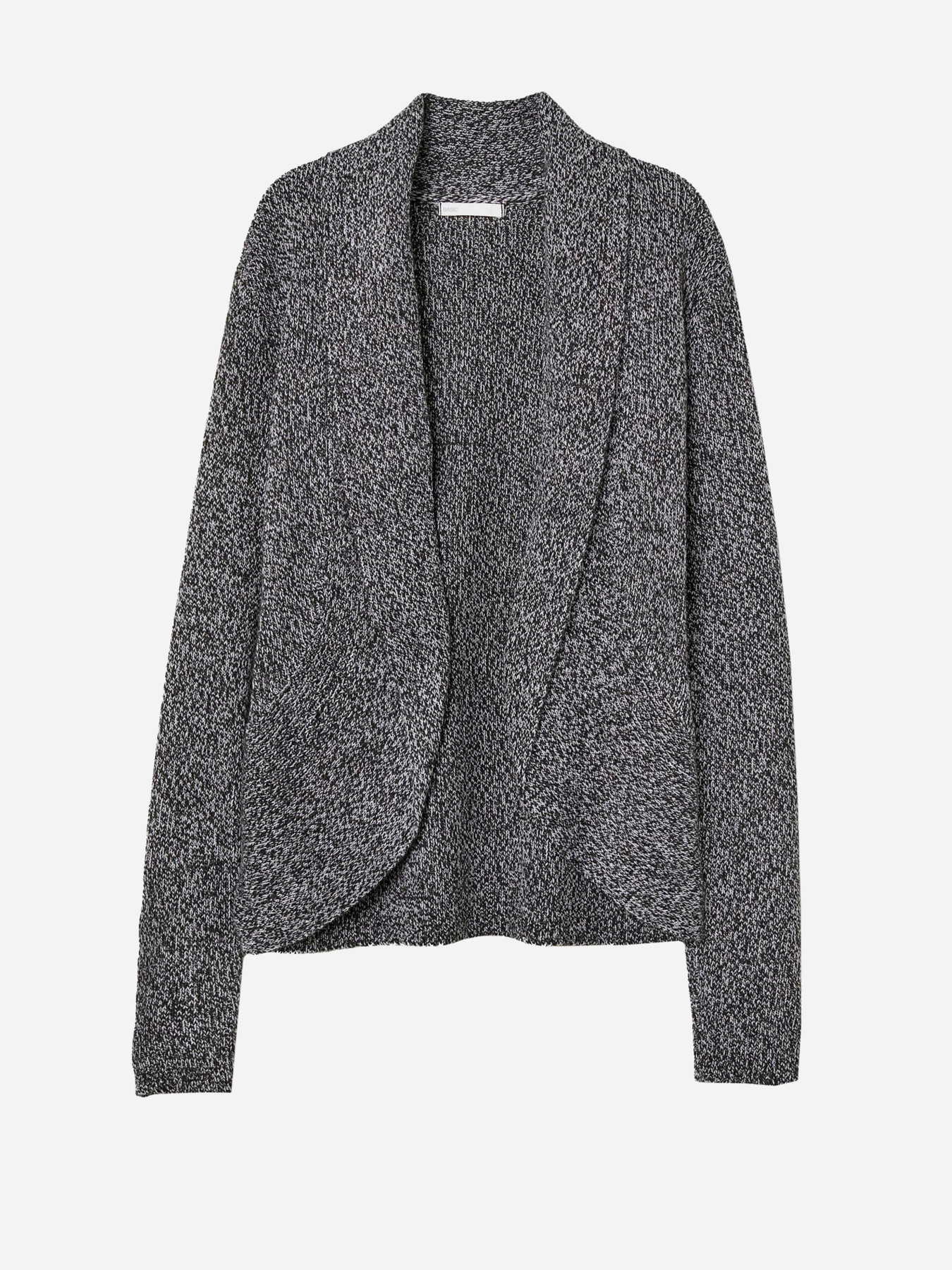 Кардиган H&M модель 0469682_чорний з білим Фото