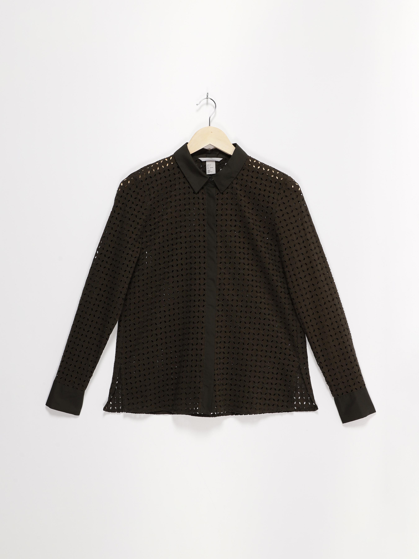 Блуза H&M модель 0472944_хакі Фото