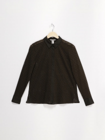 Блуза H&M модель 0472944_хакі Фото