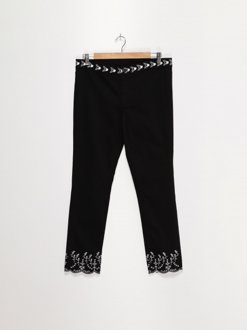 Повседневные штаны H&M модель 0476558_чорний Фото