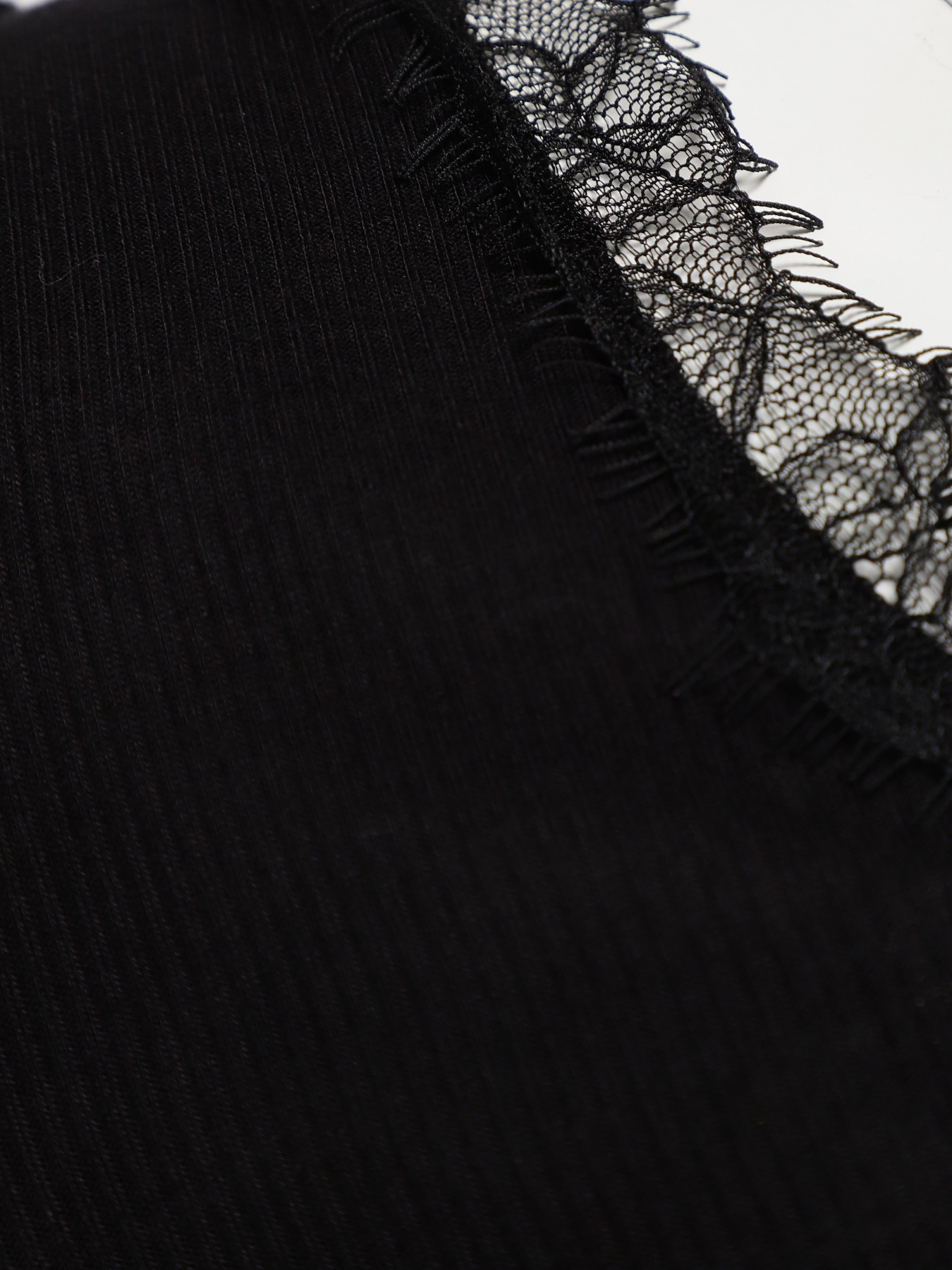 Лонгслив H&M модель 0480346_чорний Фото