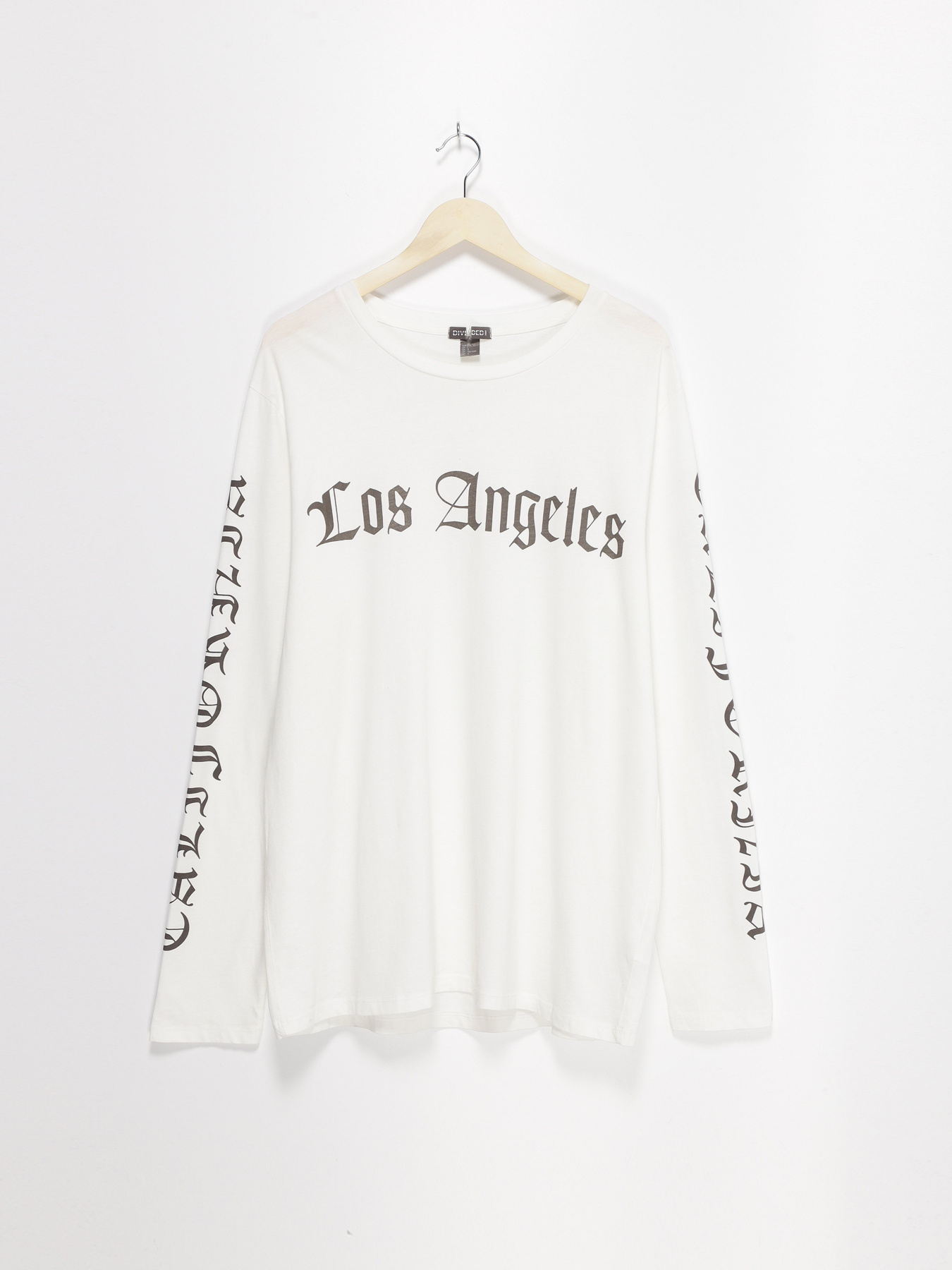 Лонгслив H&M модель 0494142_білий комб. Фото