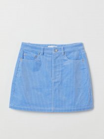 Юбка миди H&M модель 0650682_с.синій Фото