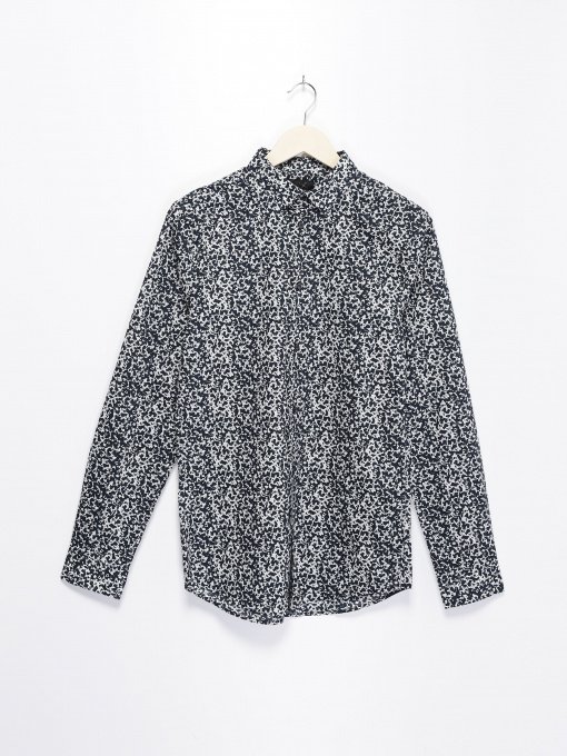 Рубашка повседневная H&M модель 0495513_комб. Фото