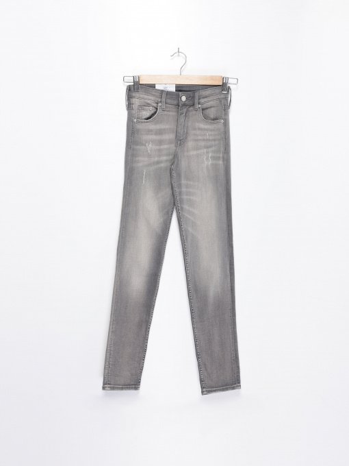 Прямі джинси H&M Модель 0496819_сірий Фото