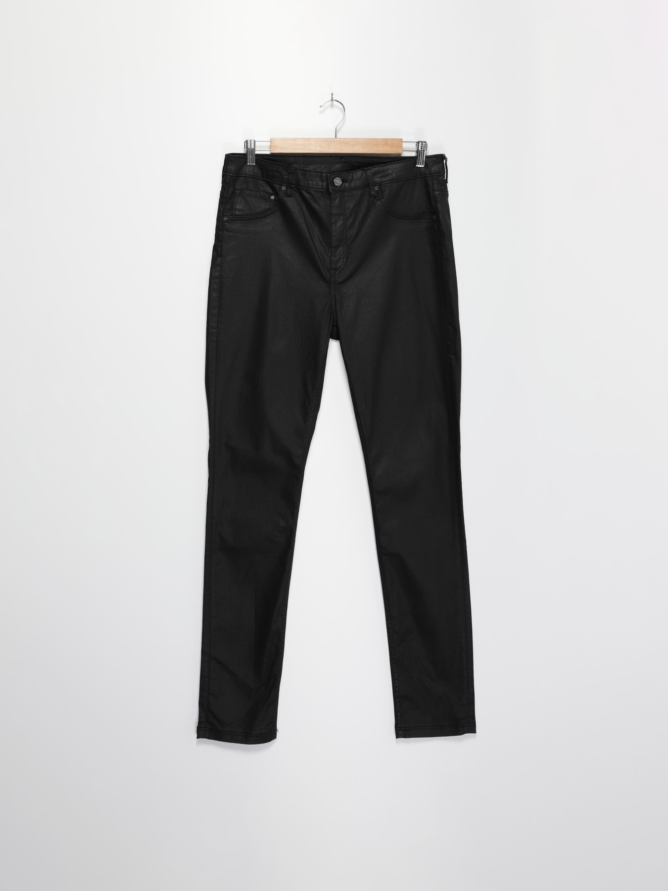 Повседневные штаны H&M модель 0497217_чорний Фото