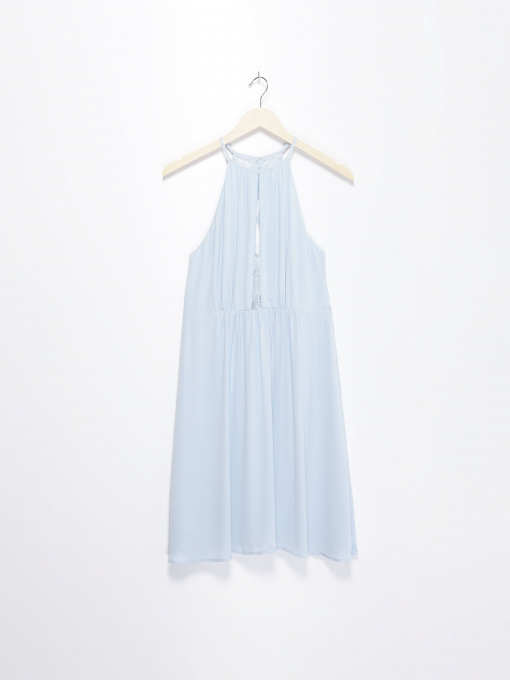 Платье мини H&M модель 0497751_блакитний Фото