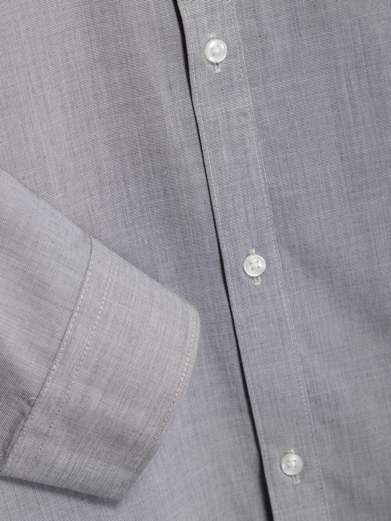 Рубашка повседневная H&M модель 0501616_сірий Фото