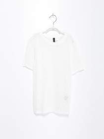 Футболка H&M модель 0502645_білий Фото