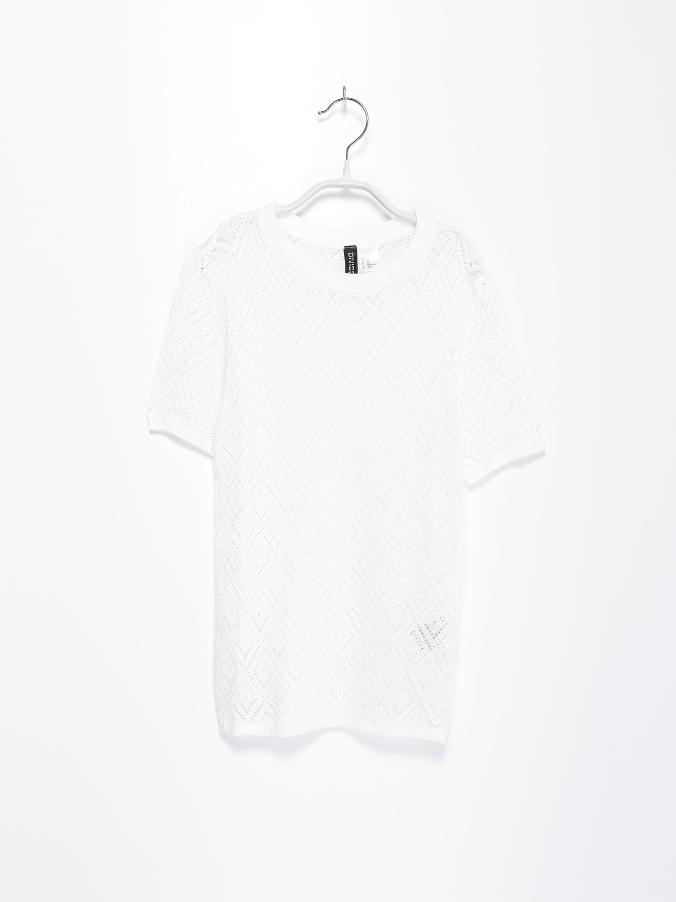 Футболка H&M модель 0502645_білий Фото