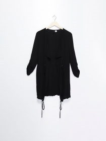 Кардиган H&M модель 0504851_чорний Фото