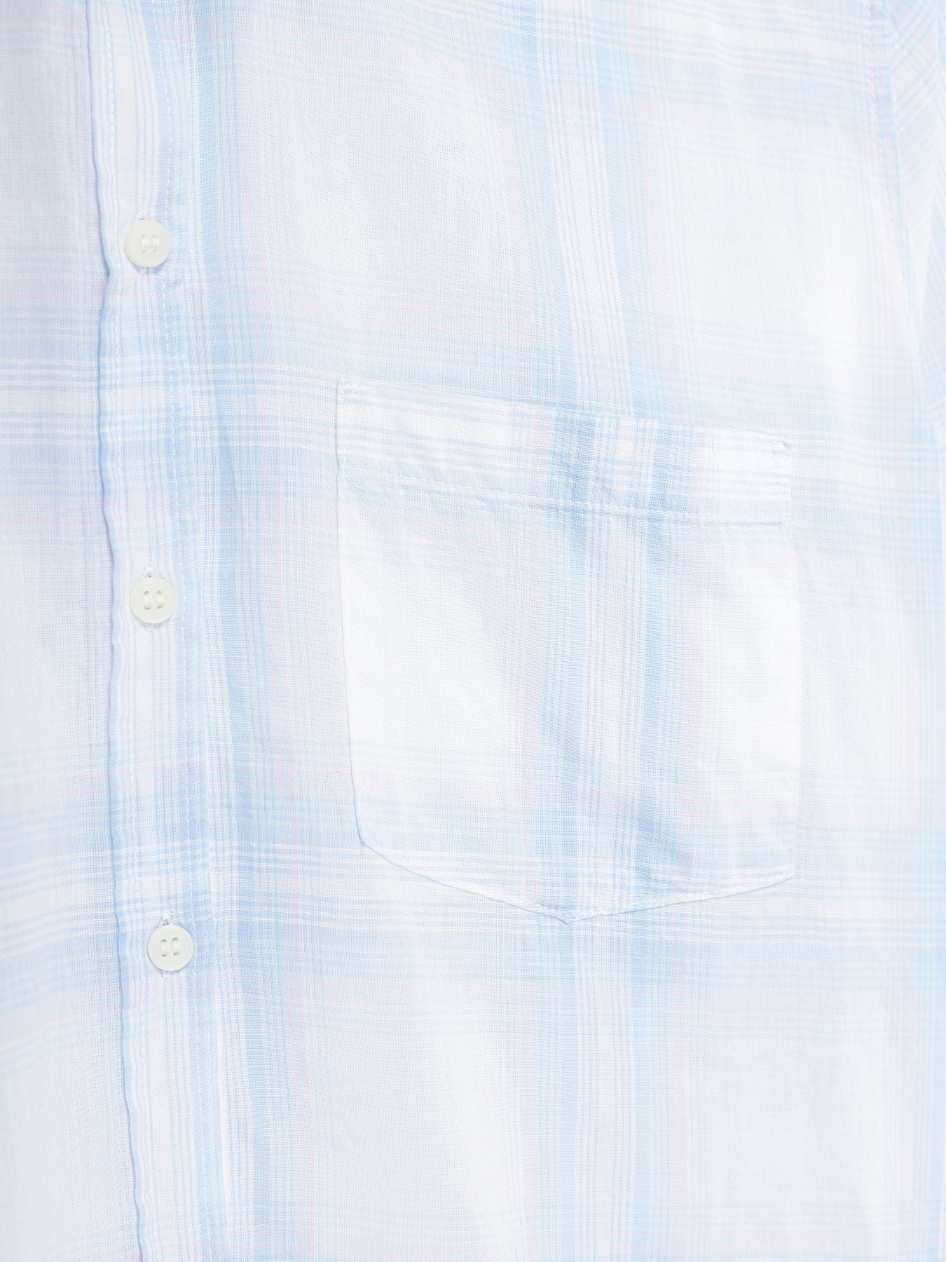 Рубашка H&M модель 0508691_с.блакитний комб. Фото