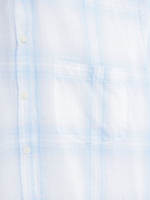 Сорочка повсякденна H&M модель 0508691_с.блакитний комб. Фото