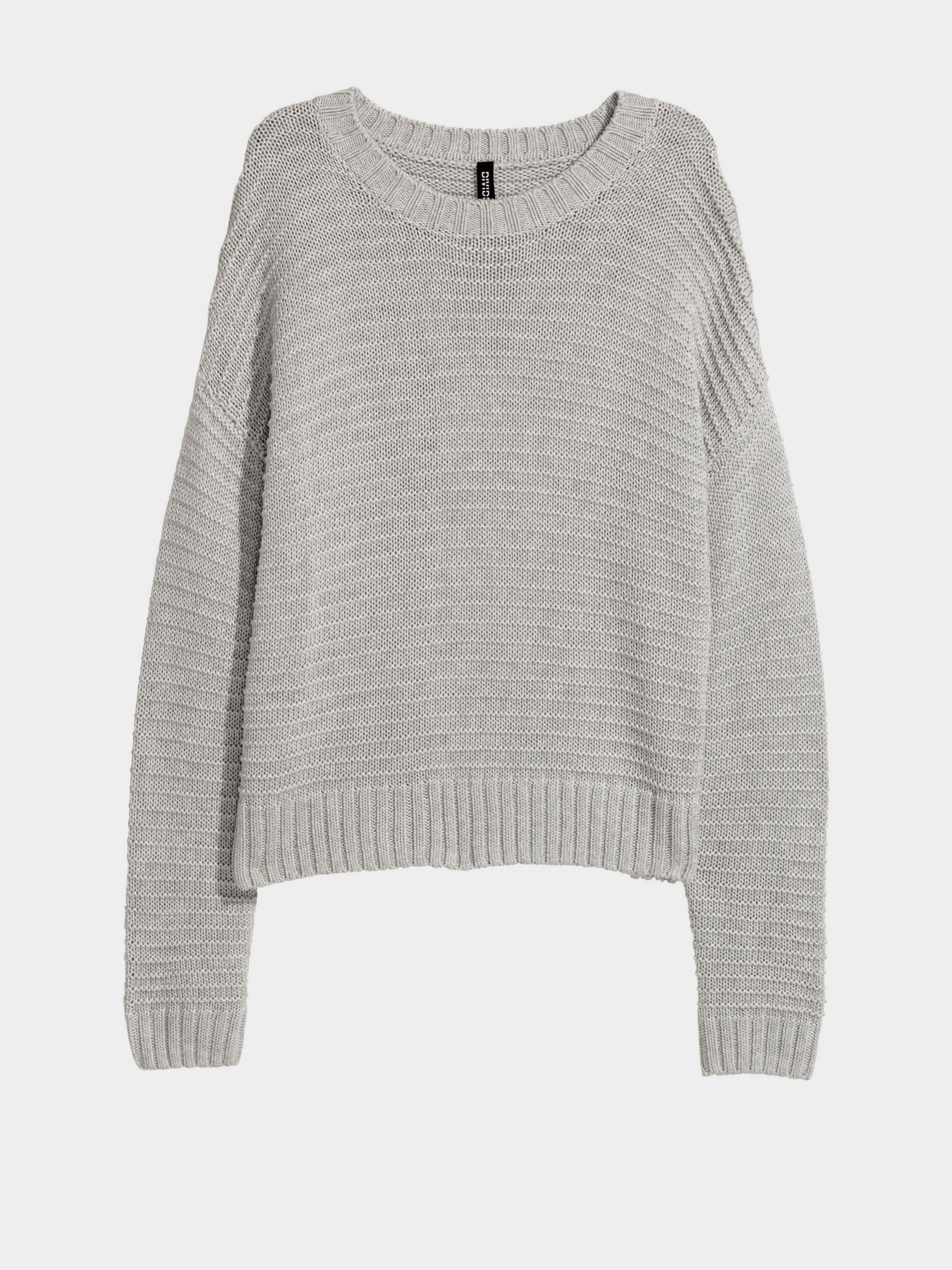 Джемпер H&M модель 0311306_т.сірий Фото