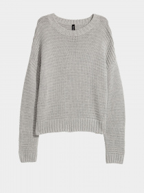 Джемпер H&M модель 0311306_т.сірий Фото