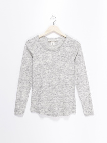 Лонгслив H&M модель 0516000_сірий комб. Фото