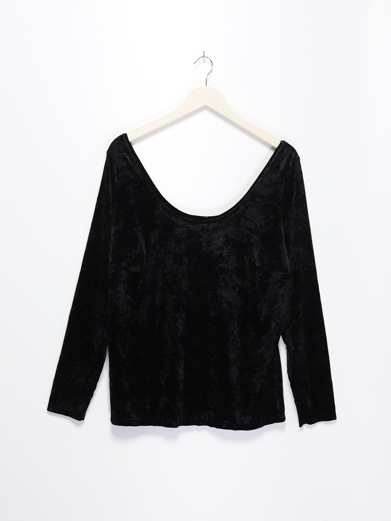 Лонгслив H&M модель 0516631_чорний Фото