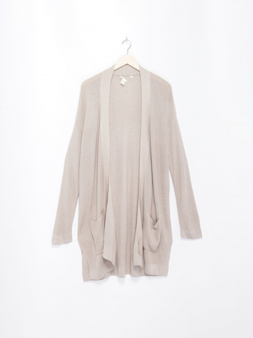 Кардиган H&M модель 0522372_бежевий Фото