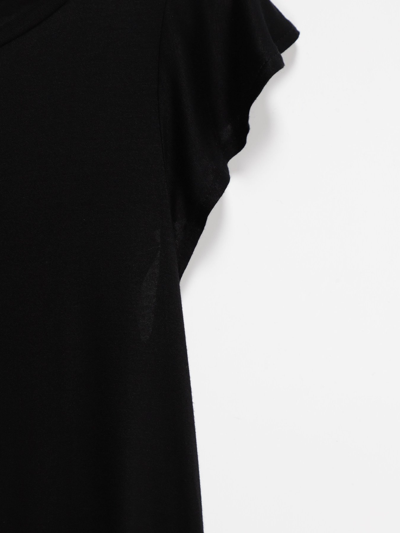 Футболка H&M модель 0524958_чорний Фото