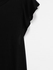 Футболка H&M модель 0524958_чорний Фото