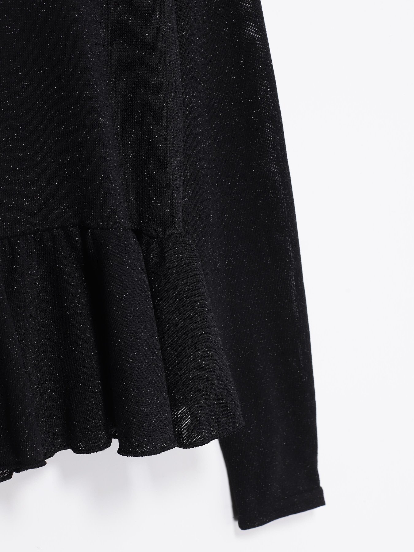 Лонгслив H&M модель 0539293_чорний Фото