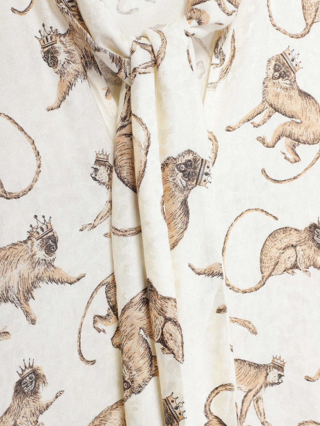 Платье мини H&M модель 0541917_білий комб. Фото