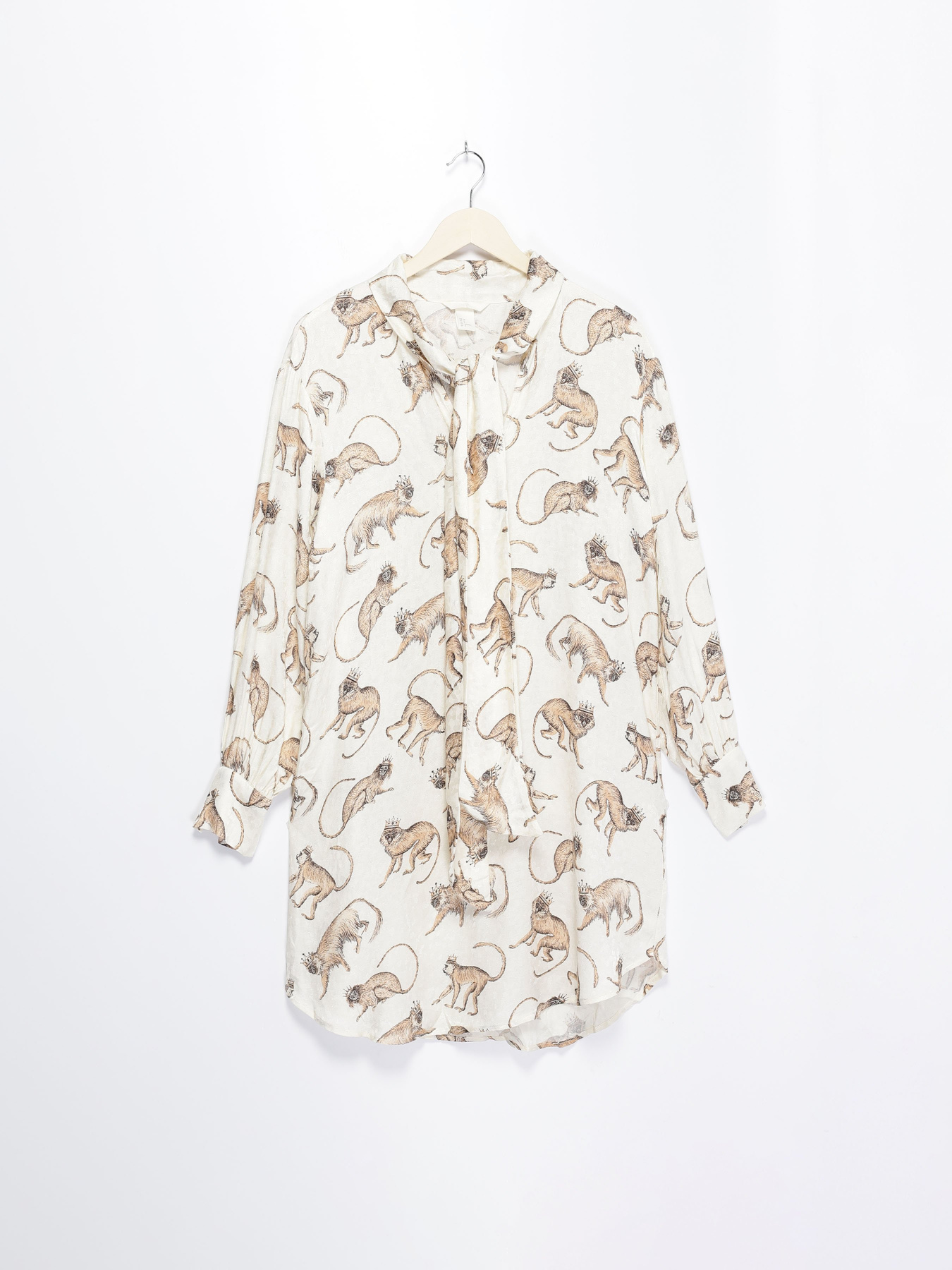 Платье мини H&M модель 0541917_білий комб. Платье мини H&M модель 0541917_білий комб. Фото