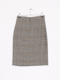 Юбка мини H&M модель 0655710_комб. Фото