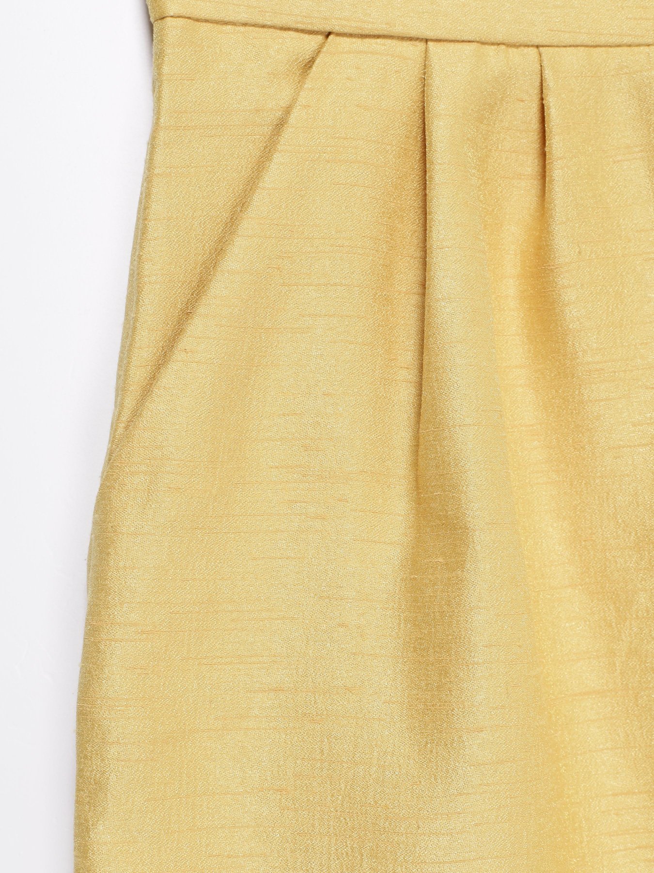 Юбка мини H&M модель 0544627_жовтий Фото