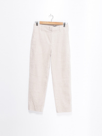 Брюки повседневные H&M модель 0546295_с.бежевий Фото