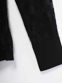 Блуза H&M модель 0548482_чорний Фото