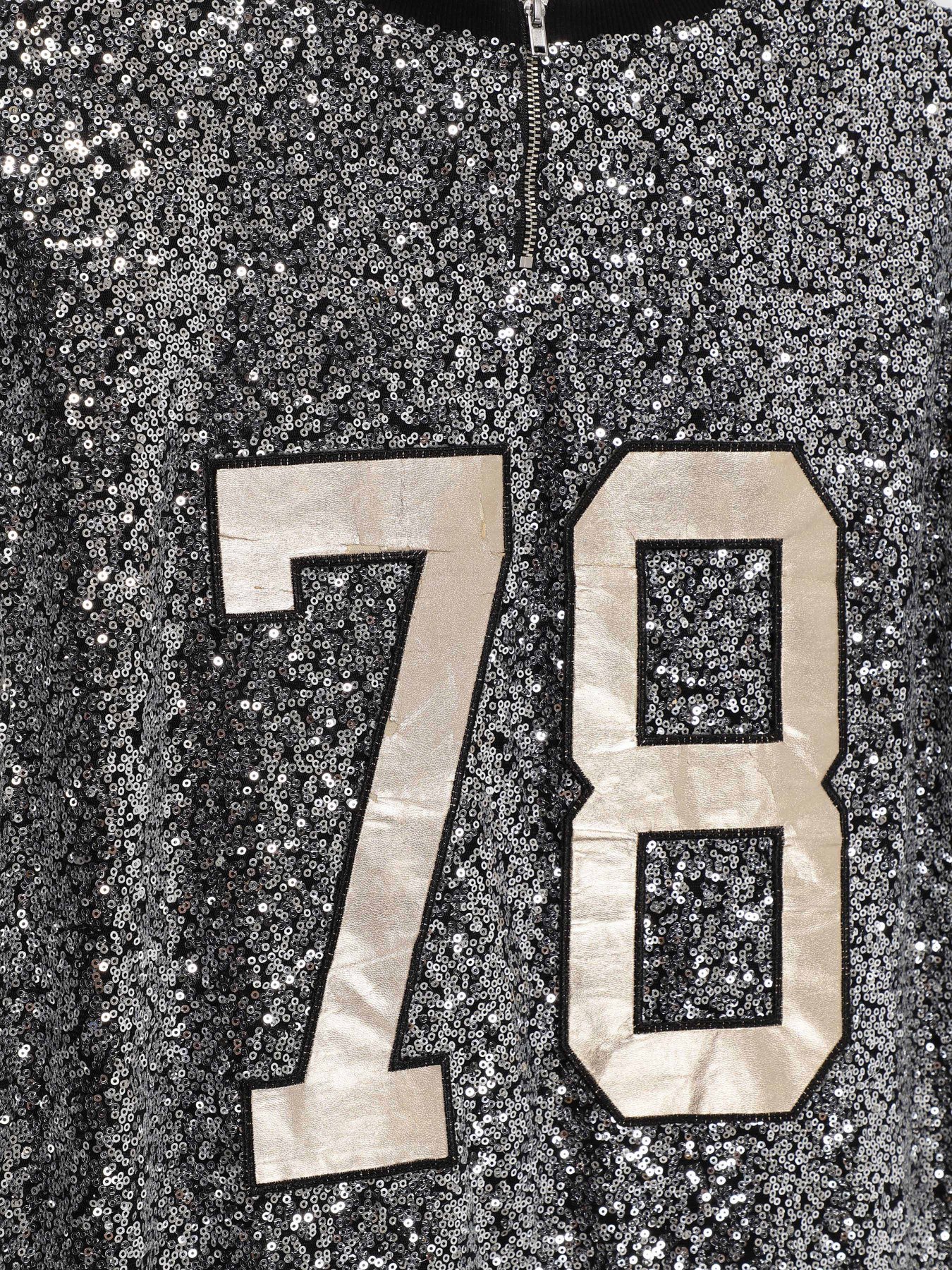 Платье-футболка H&M модель 0550991_срібний комб. Фото