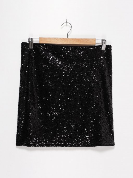 Юбка мини H&M модель 0555550_комб. Фото