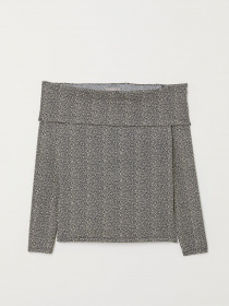 Лонгслив H&M модель 0658221_комб. Фото