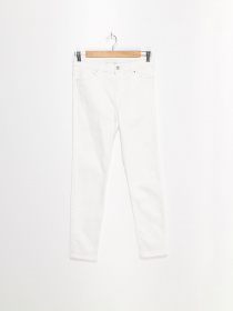 Прямі джинси H&M модель 0562245_білий Фото