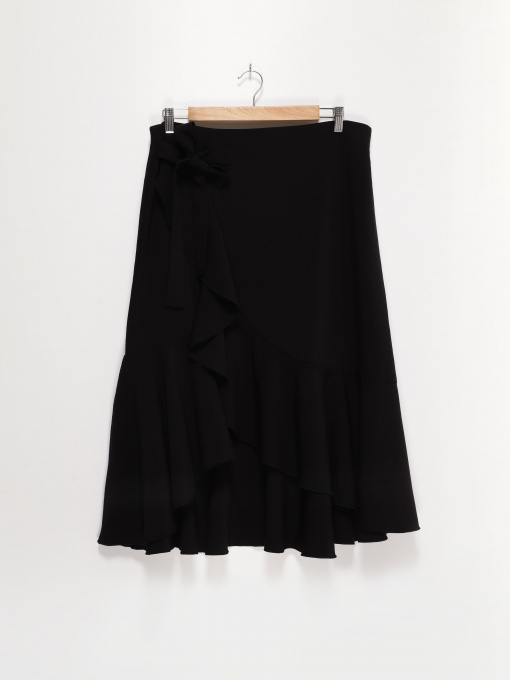 Юбка мини H&M модель 0563158_чорний Фото