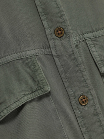 Рубашка повседневная H&M модель 0568785_хакі комб. Рубашка повседневная H&M модель 0568785_хакі комб. Фото