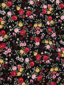 Блуза H&M модель 0569200_чорний комб. Фото