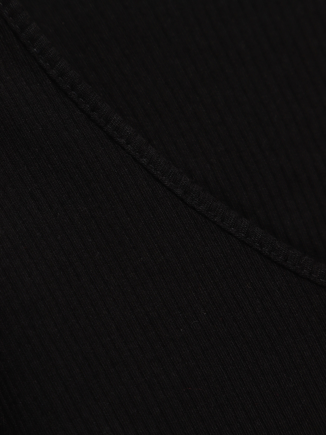 Лонгслив H&M модель 0572480_чорний Фото