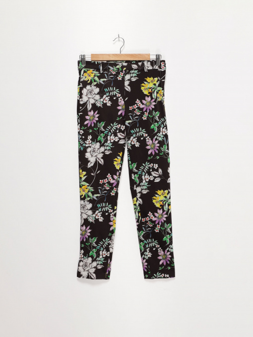 Брюки повседневные H&M модель 05737160_чорний комб. Фото