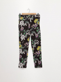 Повседневные штаны H&M модель 05737160_чорний комб. Фото