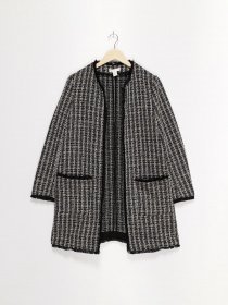 Кардиган H&M модель 0576156_чорний комб. Фото